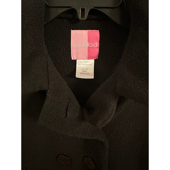 Girl’s Good Lad Black Dress Coat Size 6/6x - Picture 3 of 4